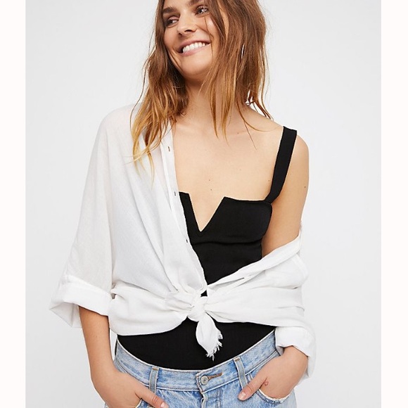 Free People Pipa V-Wire Bodysuit - Picture 6 of 6